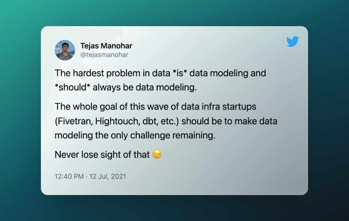 The hardest problem in data