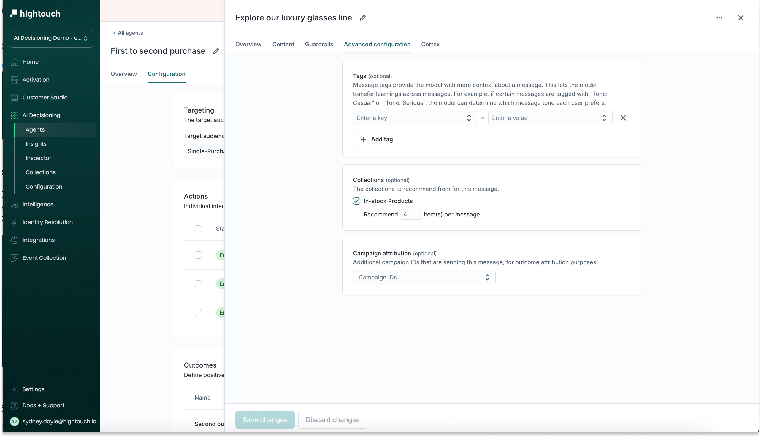 Advanced configuration