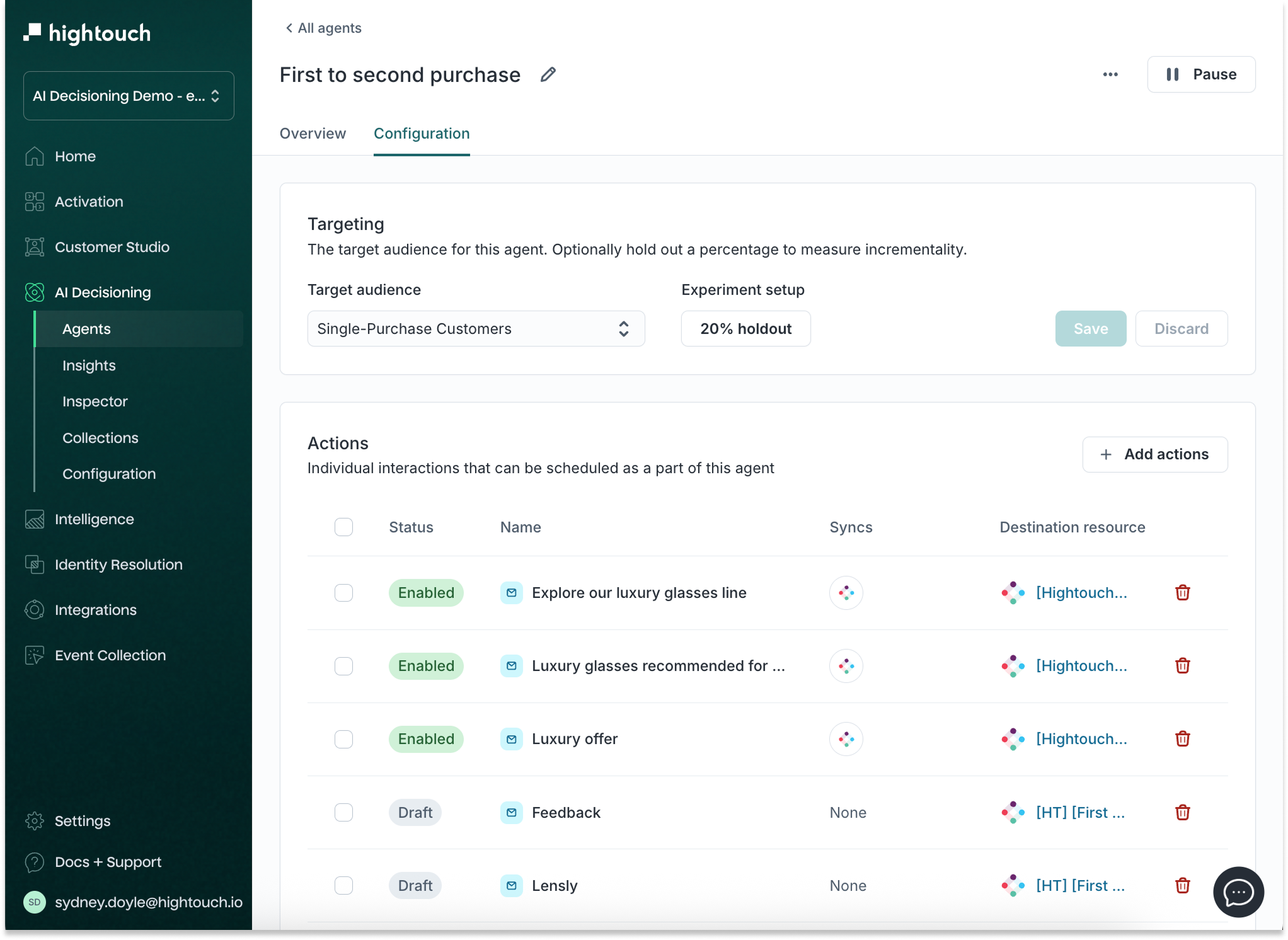 Agent-level configuration.